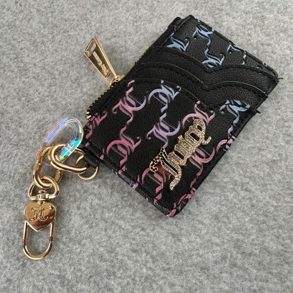 Juicy Couture Monogram Small Card Holder